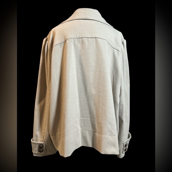 Worthington Women's Cream Pea Coat - Picture 6 of 6